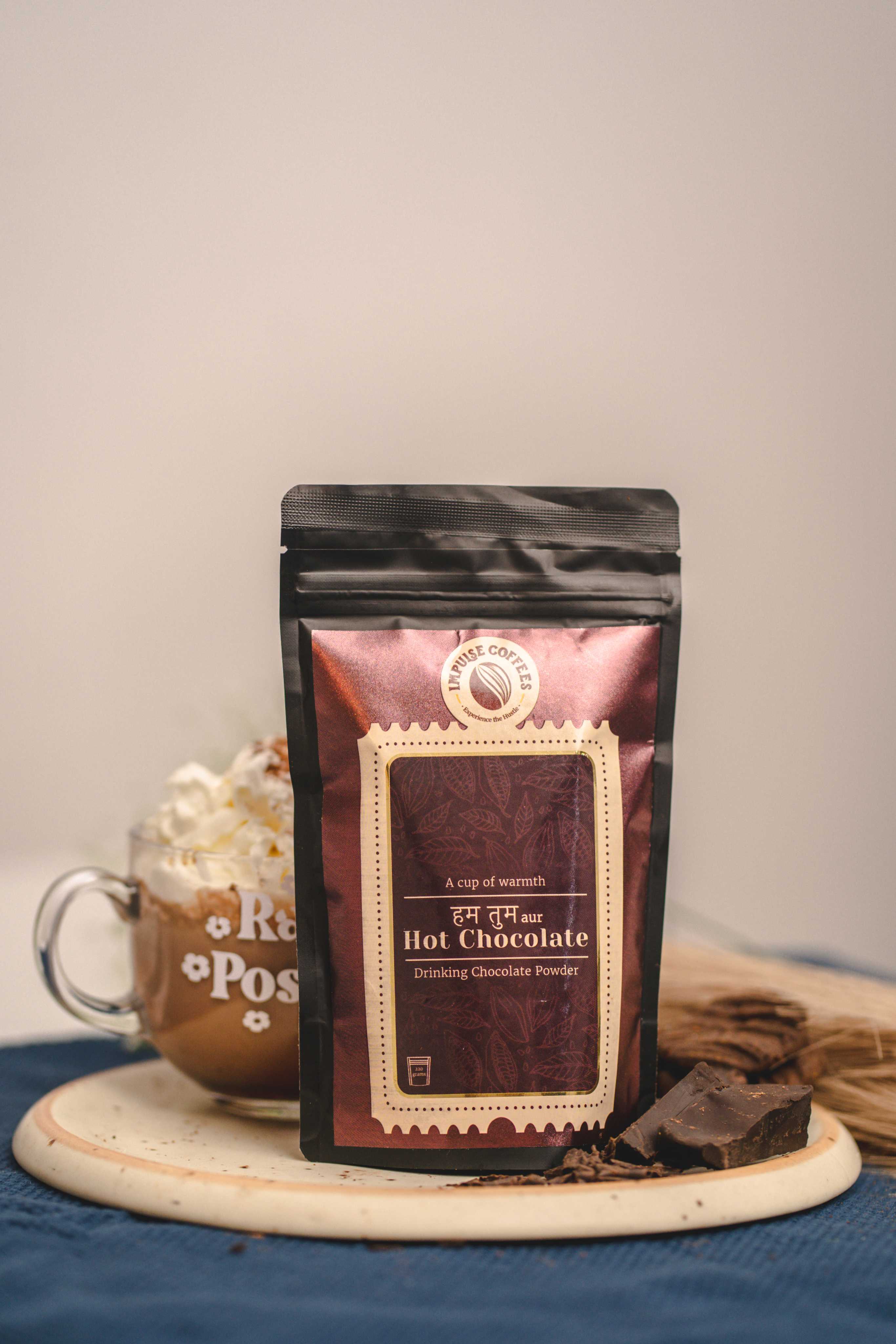 Comfy Combo | I am Procaffeinating Sweatshirt + Mocha pe Chauka 50 gms + Hum Tum aur Hot Chocolate 220 gms