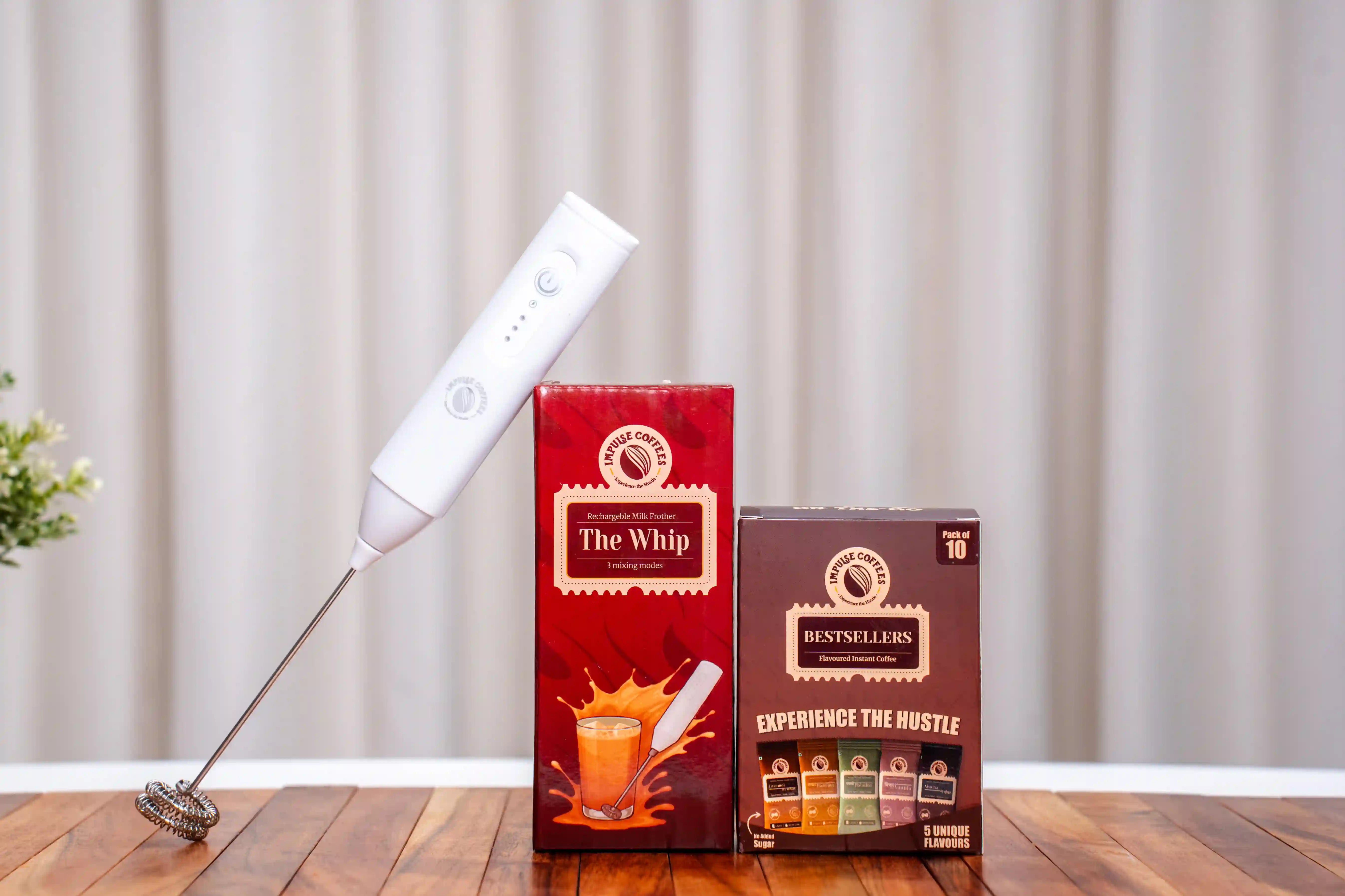 Hustle Mode ON Combo | Best Seller Box + The Whip (Frother)