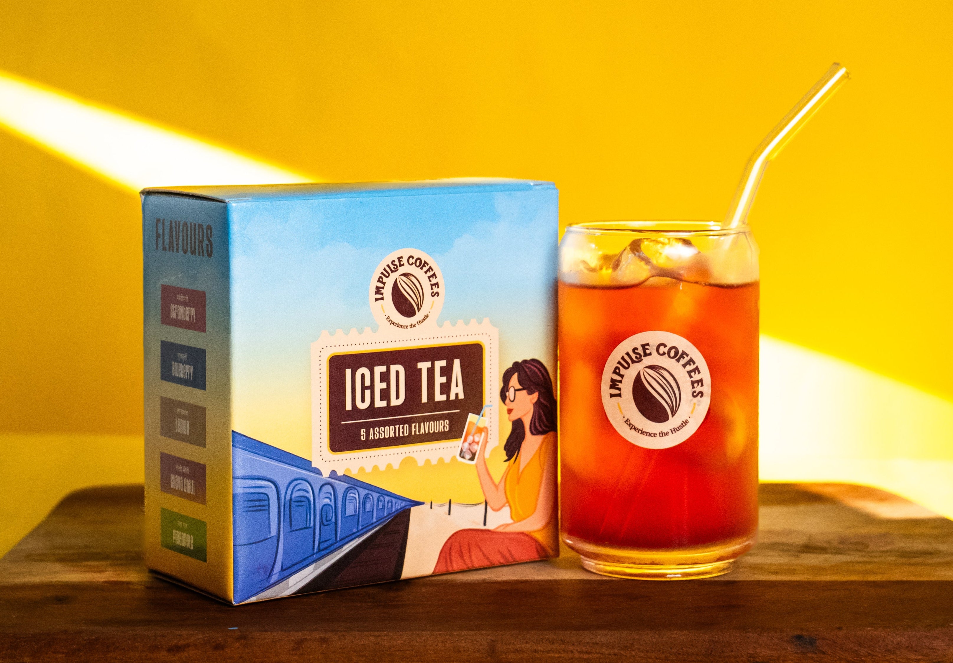 Impulse Coffees Assorted Instant Iced Tea Box
