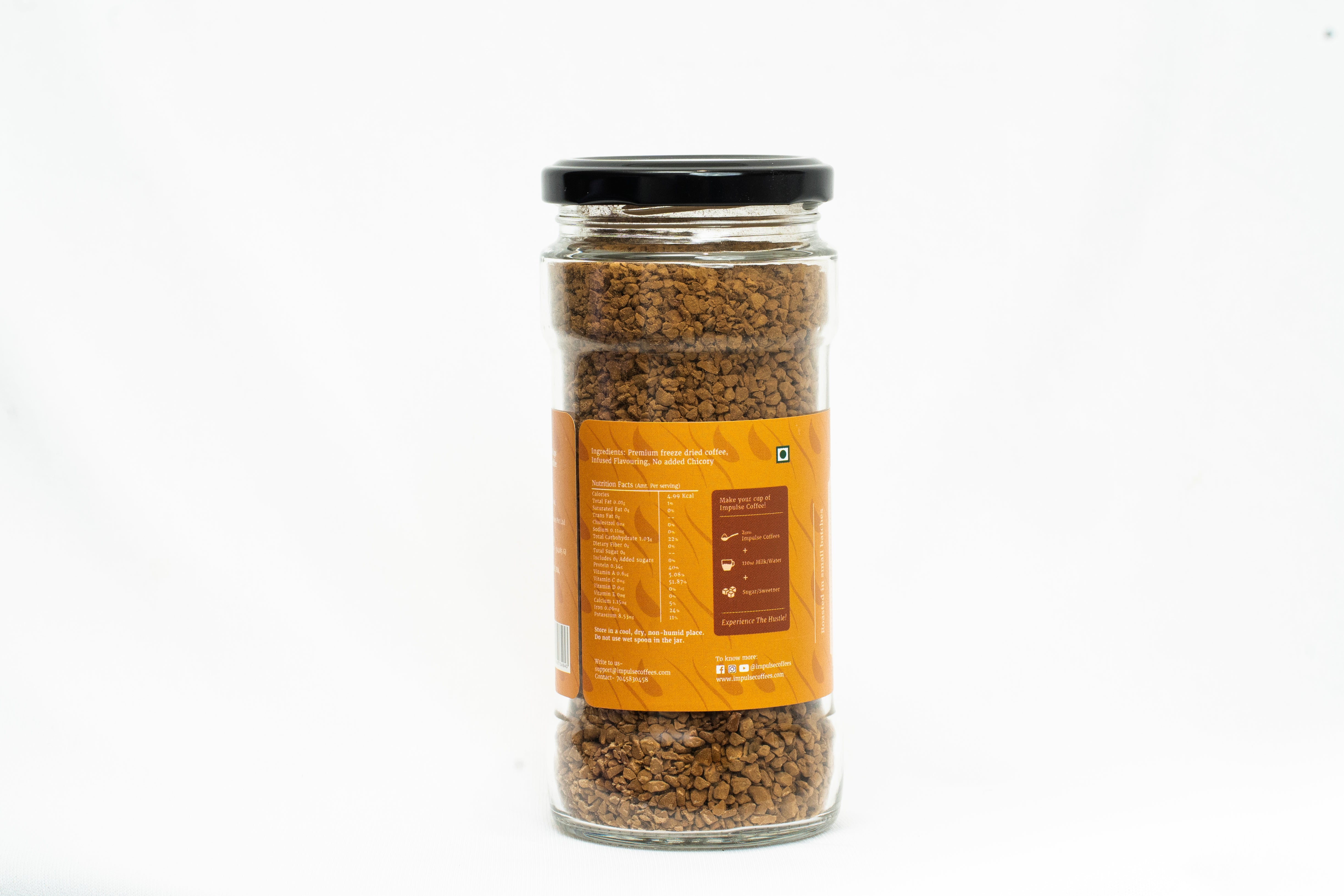 NutKhat Hazelnut Premium Instant Coffee 100gms