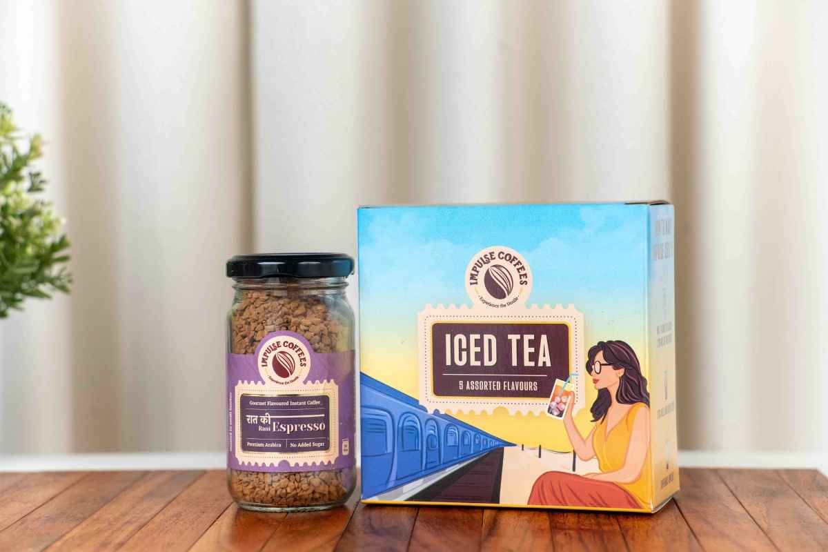 Shot of Summer | Raat ki Rani Espresso 50g jar + Assorted Instant Iced Tea Box