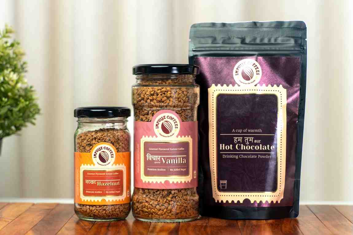 Winter Special Combo | Hum Tum aur Hot Chocolate 220 gms + Nutkhat Hazelnut 50 gms + Vichaar over Vanilla 100 gms