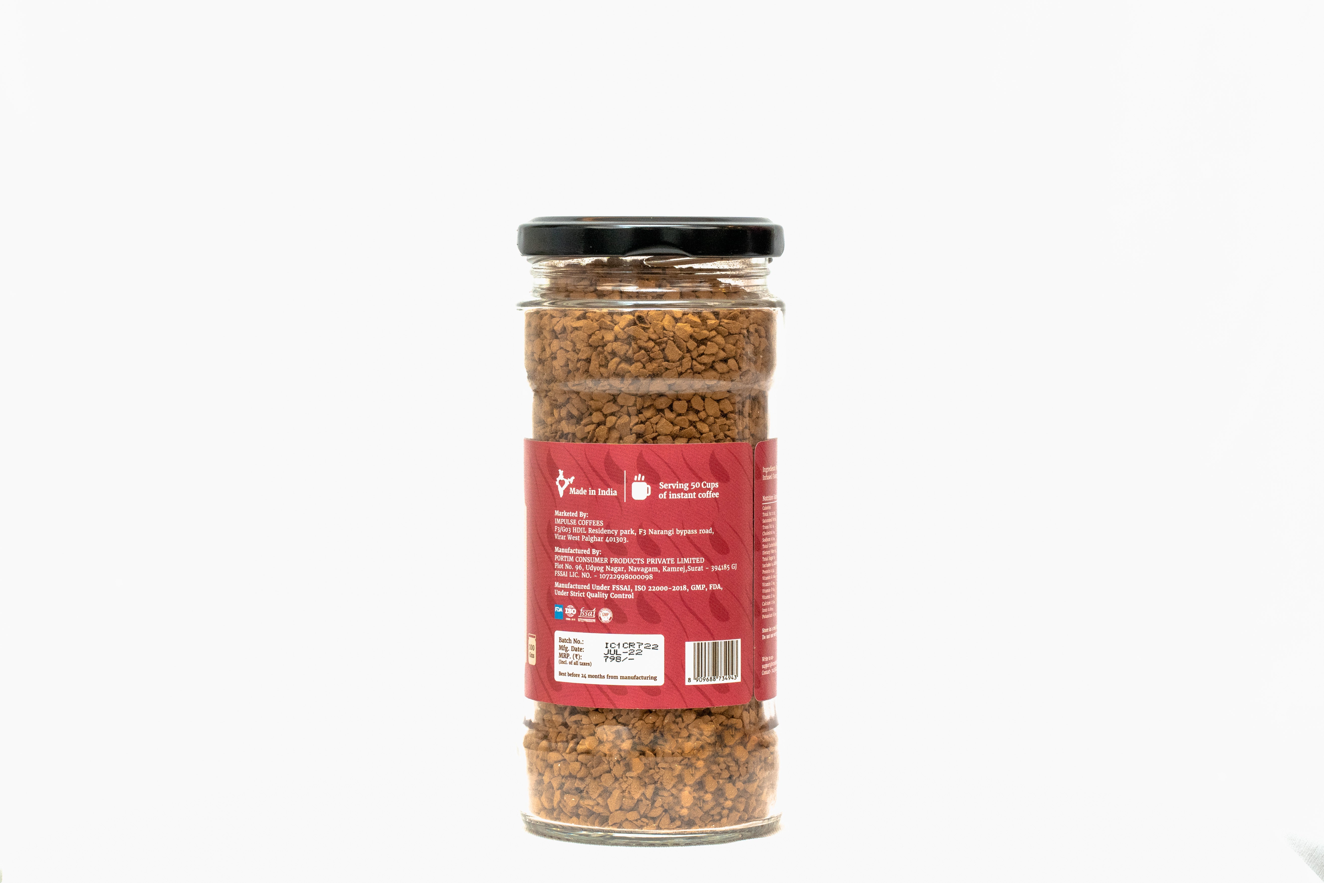 Pyaarbhari Chocolate Raspberry Premium Instant Coffee 100gms