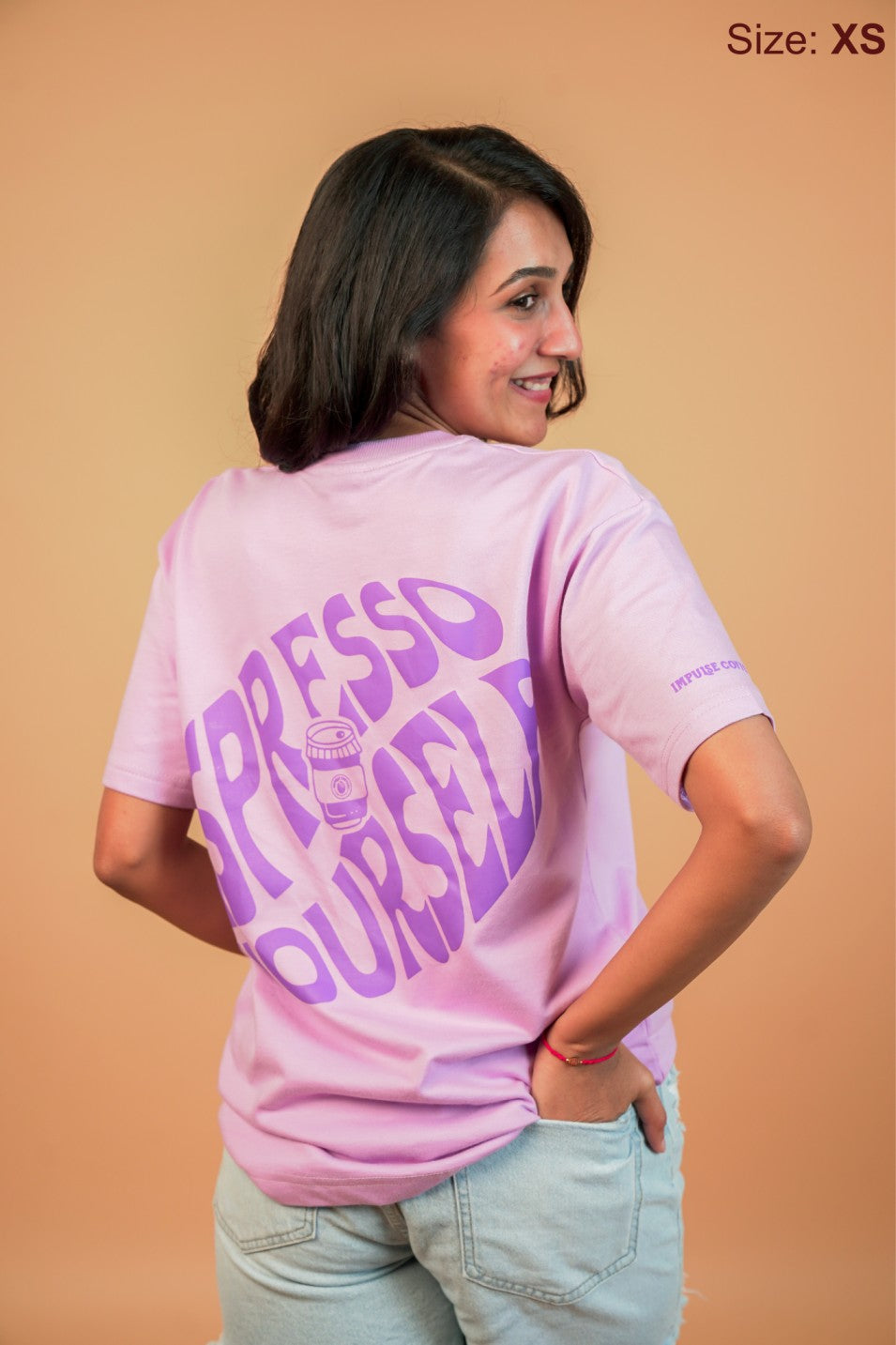 Oversized Lavender Espresso Yourself TShirt