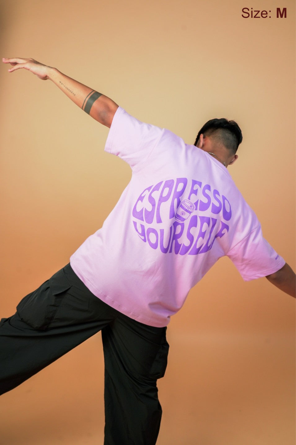 Oversized Lavender Espresso Yourself TShirt