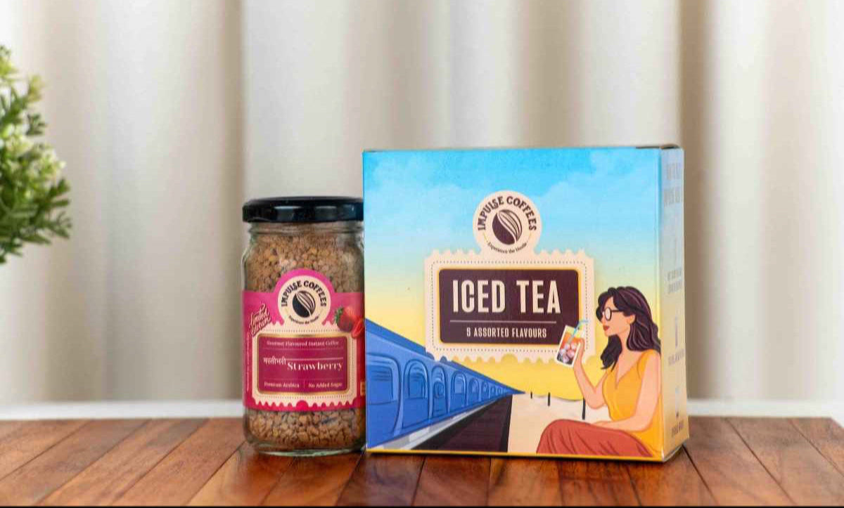 Beat the Heat Combo| Mastibhari Strawberry 50g jar + Assorted Instant Iced Tea Box