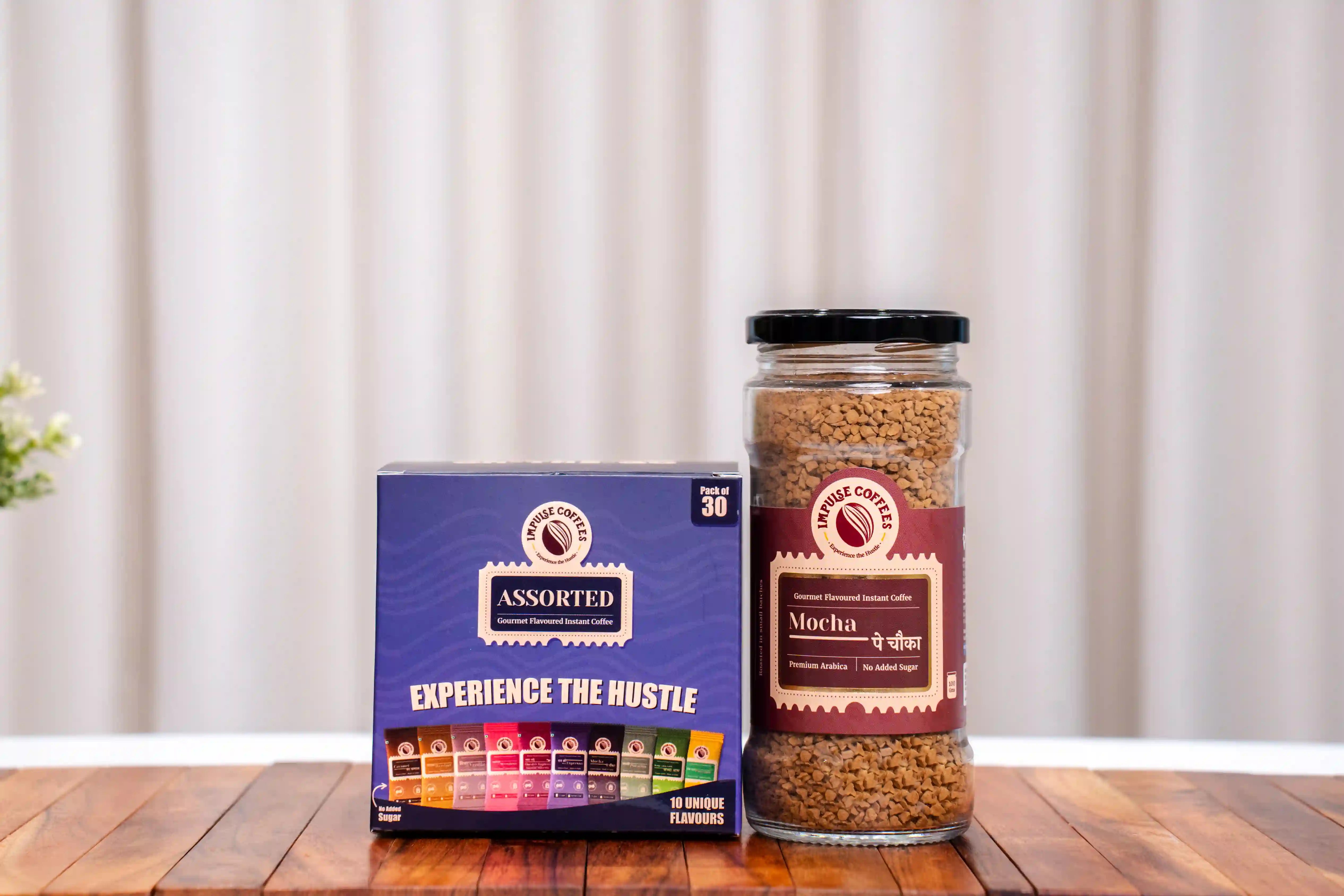 The Impulse Starter Pack | Assorted Sachet Box + Mocha pe Chauka 100g