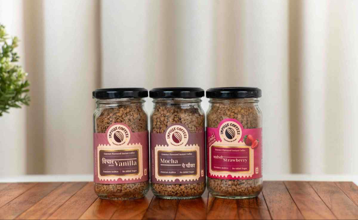 Everyone’s Favourites Combo | Mastibhari Strawberry Coffee Powder 50 gms jar + Mocha pe Chauka Coffee Powder 50 gms jar + Vichaar over Vanilla coffee powder 50 gms jar