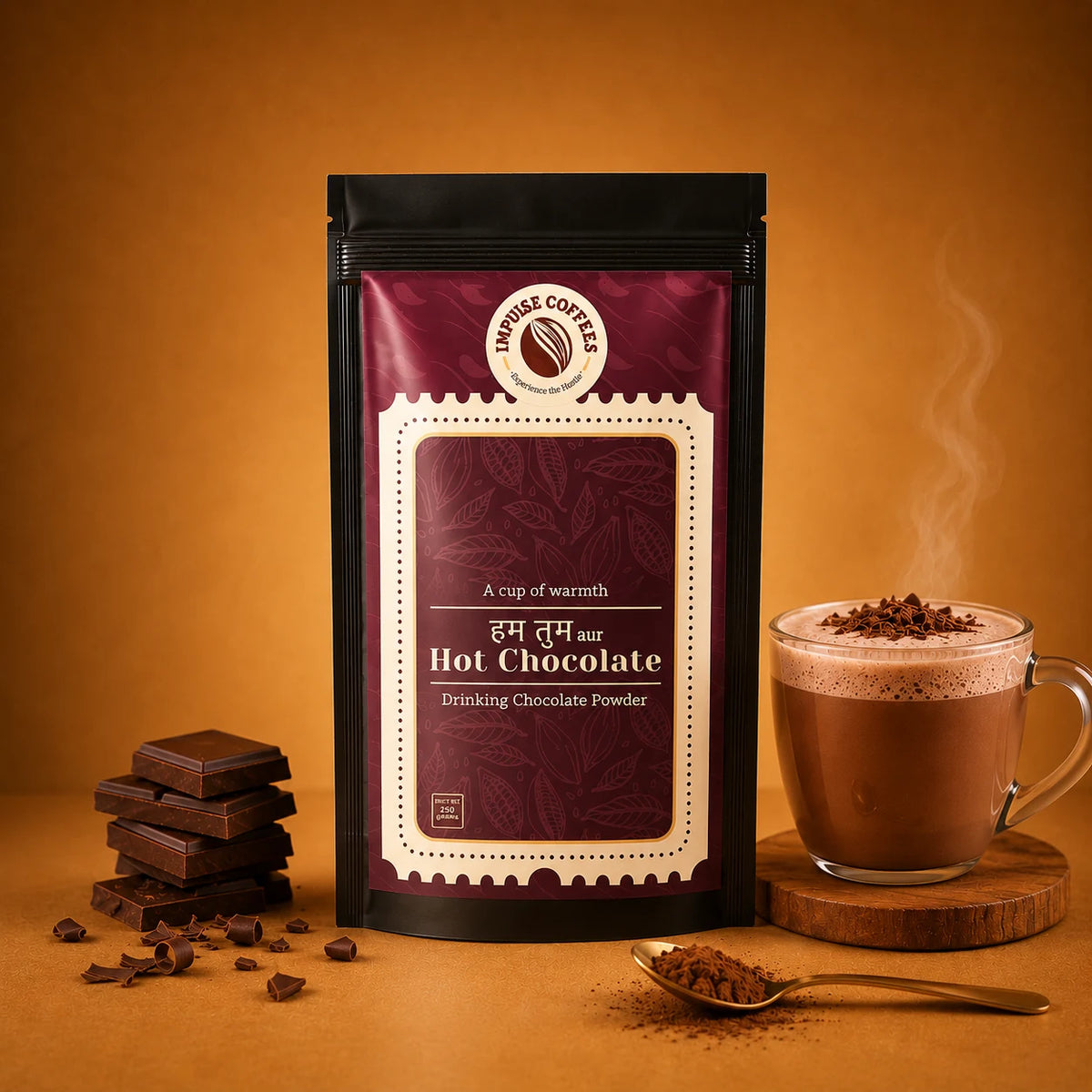 Hum tum aur Instant Hot Chocolate Powder - Impulse Coffee