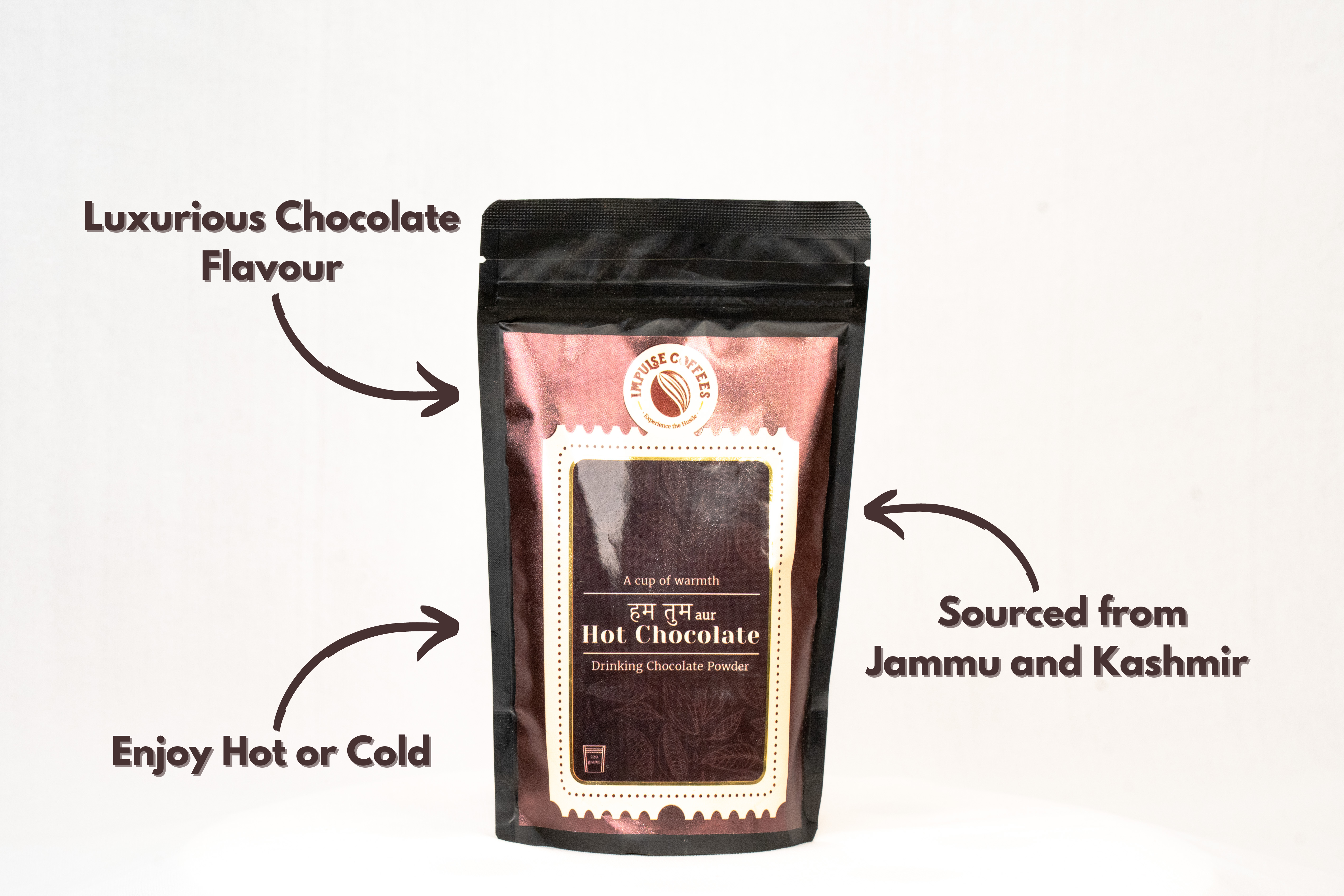 Hum tum aur Instant Hot Chocolate Powder