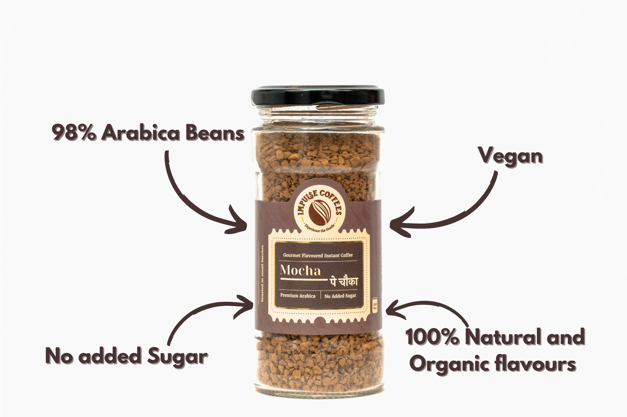 Mocha pe Chauka Instant Coffee Powder - 100 gms
