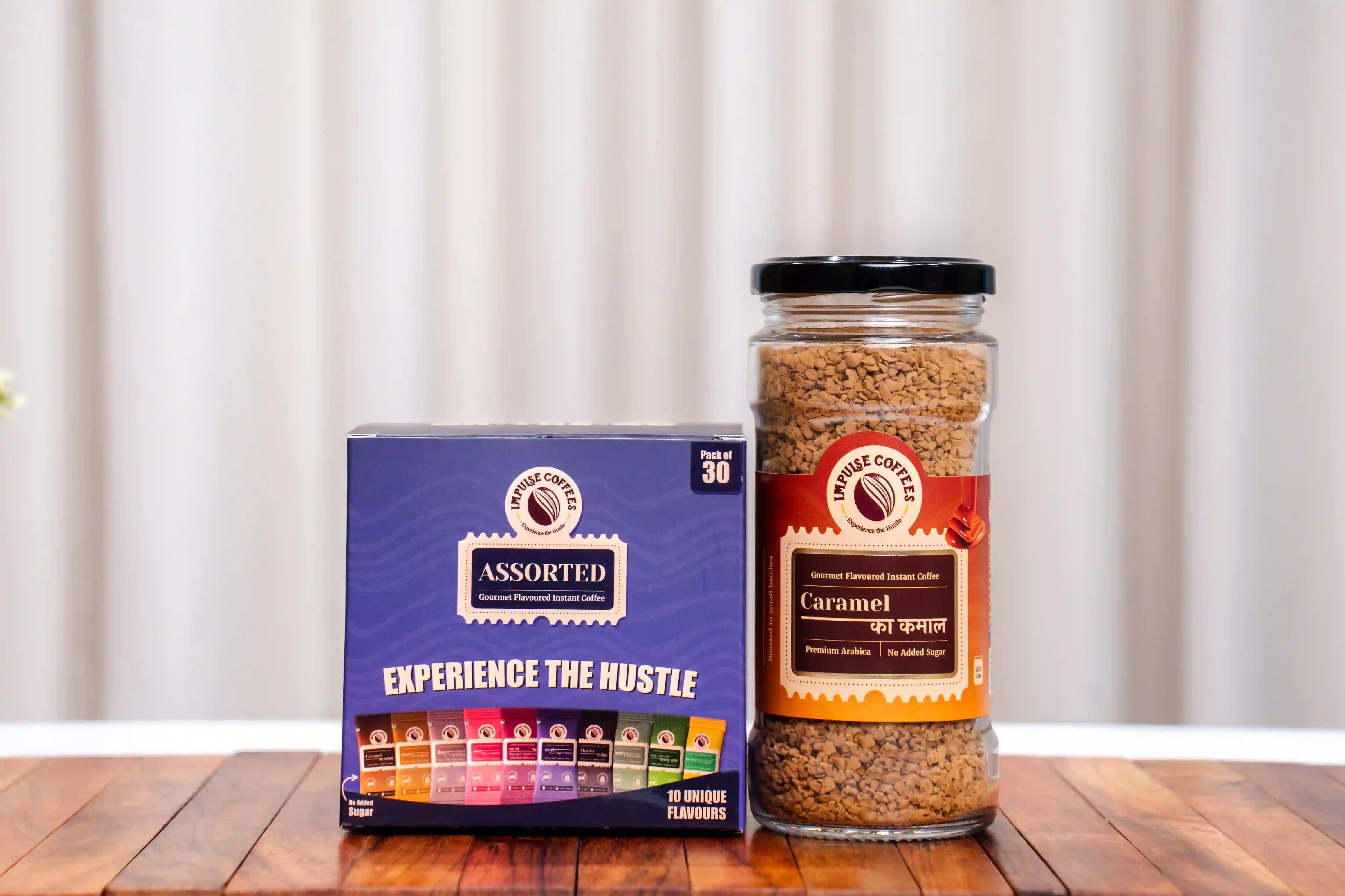 Sweet Beginnings Combo | Assorted Sachet Box  + Caramel Ka Kamal 100g