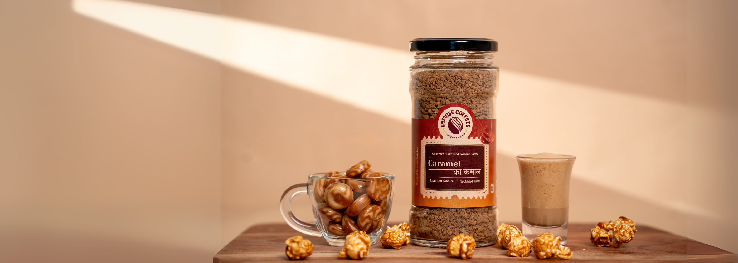 100 gram Caramel Coffee Instant Coffee Impulse