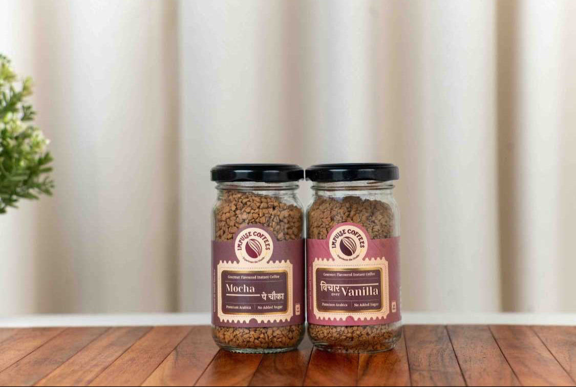 Mocha Mood | Mocha Pe Chauka 50gms jar + Vichaar over Vanilla 50gms jar