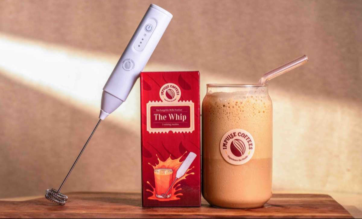 The whip milk frother