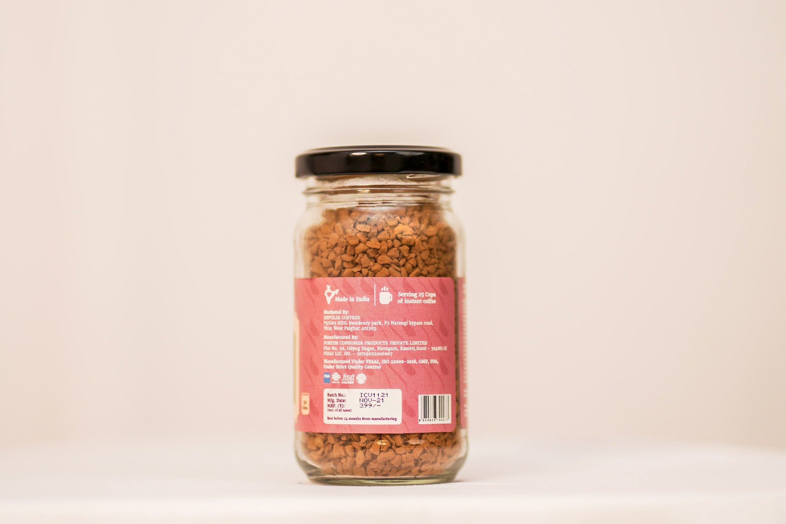 Vichaar Over Vanilla Flavored Instant Coffee Powder 50 gms