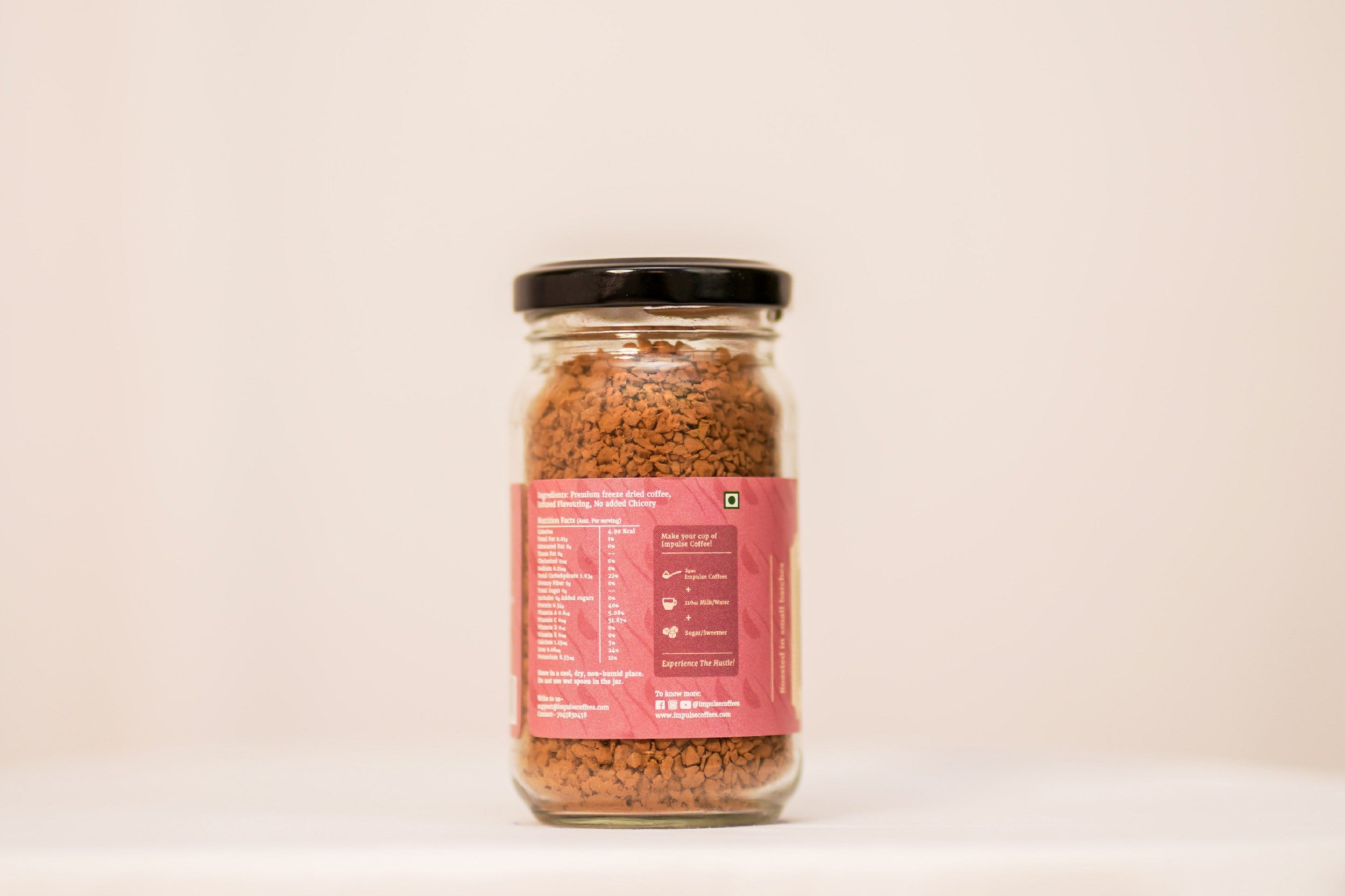 Vichaar Over Vanilla Flavored Instant Coffee Powder 50 gms