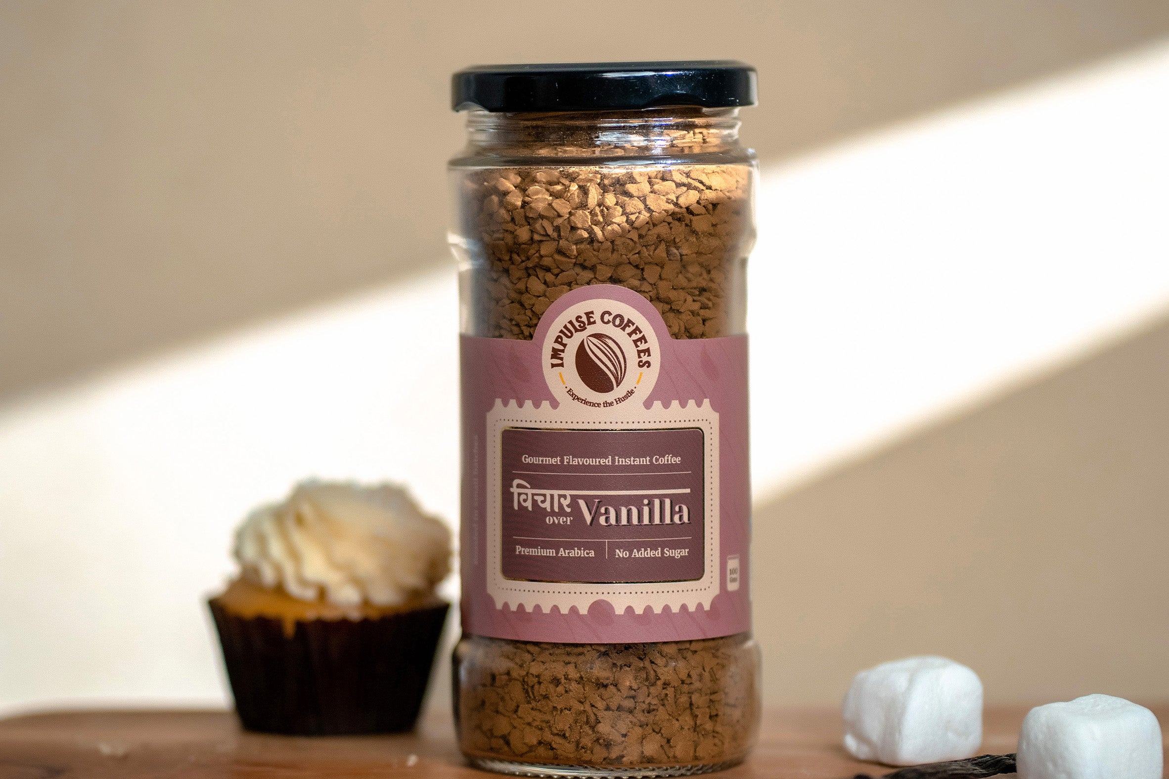 Vichaar Over Vanilla Flavored Instant Coffee Powder 100 gms