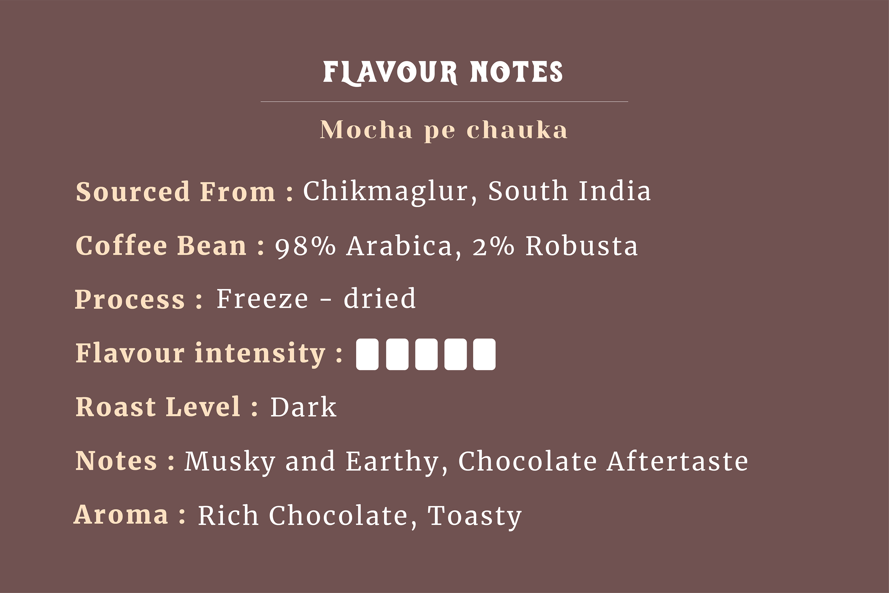 Mocha pe Chauka Premium Instant Coffee